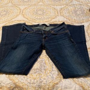 Abercrombie boot cut jeans size 2